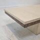 Table basse italienne en travertin et granit