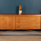 Retro teak mid century sideboard by Nathan