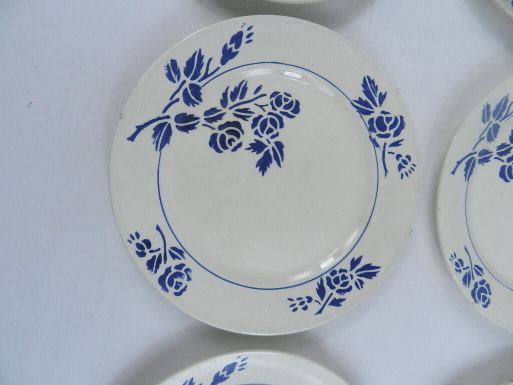 6 assiettes plates lonchamps