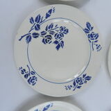 6 assiettes plates lonchamps