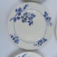 6 assiettes plates lonchamps