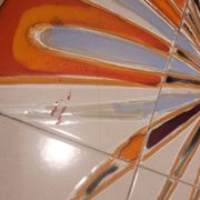 Vintage coffee table ADRI – decorative ceramic – 1960s/70s