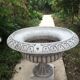 Set of planters: clasp and cast iron pots