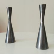 Pair of vintage Scandinavian candle holders Ikea Erika Pekkari