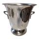 Silver-plated champagne bucket from the mid-20th century.