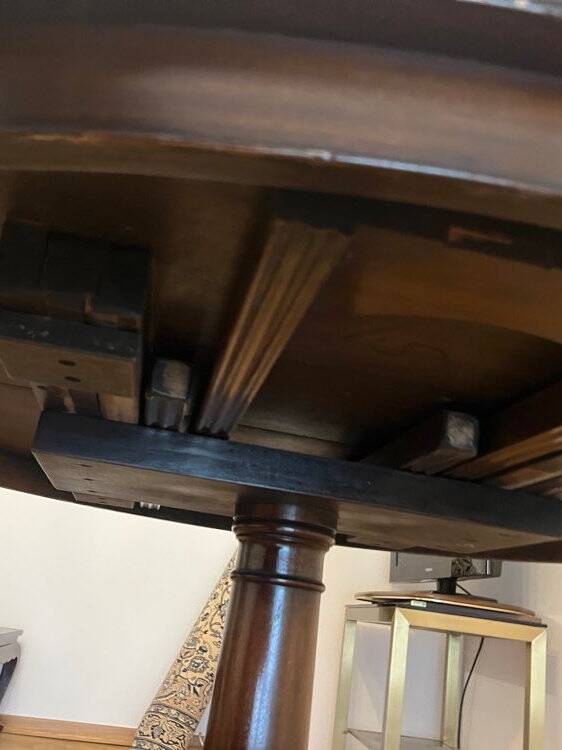 Large vintage coffee table 1950/60