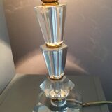 Art deco crystal lamp