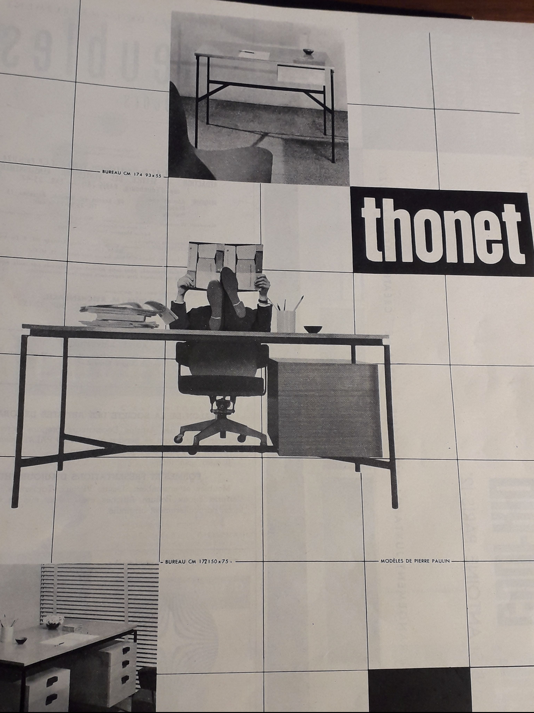 Office CM172 by Pierre Paulin 1950