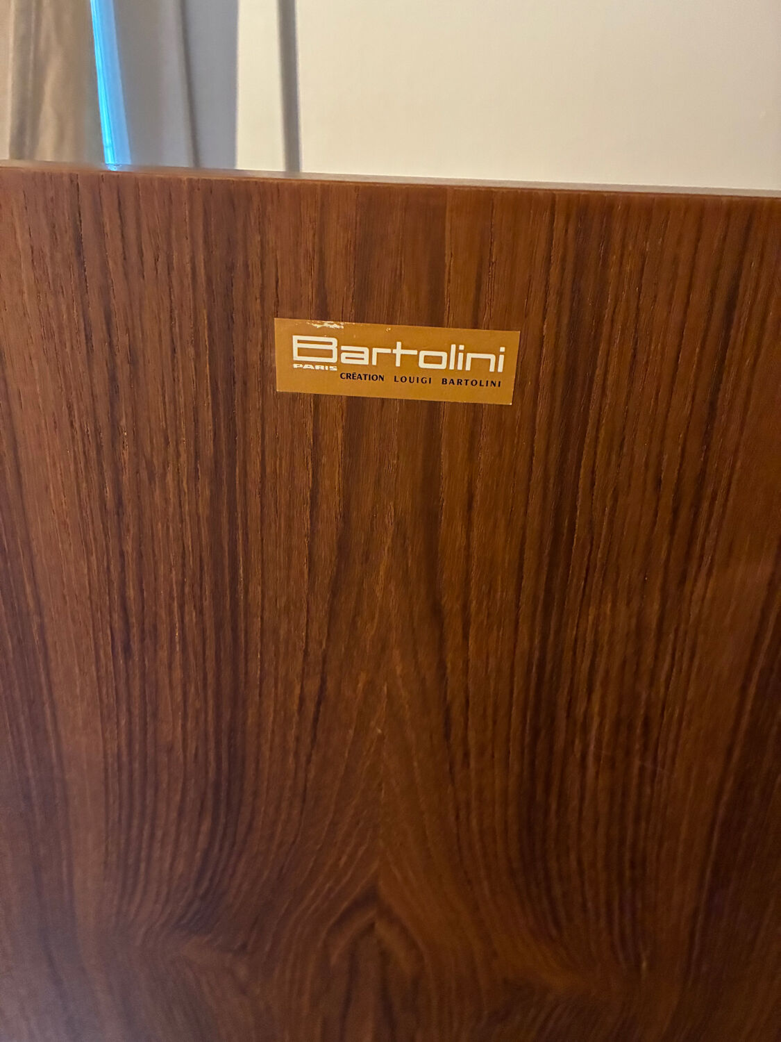 Luigi Bartolini teak sideboard, Scandinavian design, 1950s-60s