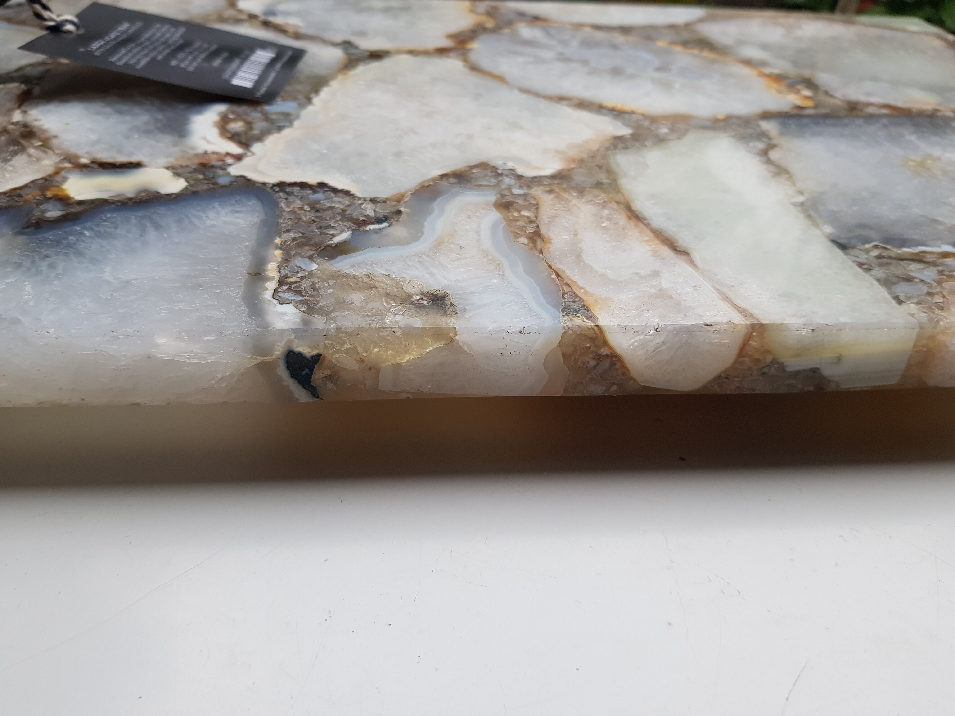 Decorative top in Agate stone