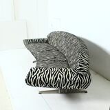 "Capri" curved three-seater sofa by Johannes Andersen, 1965