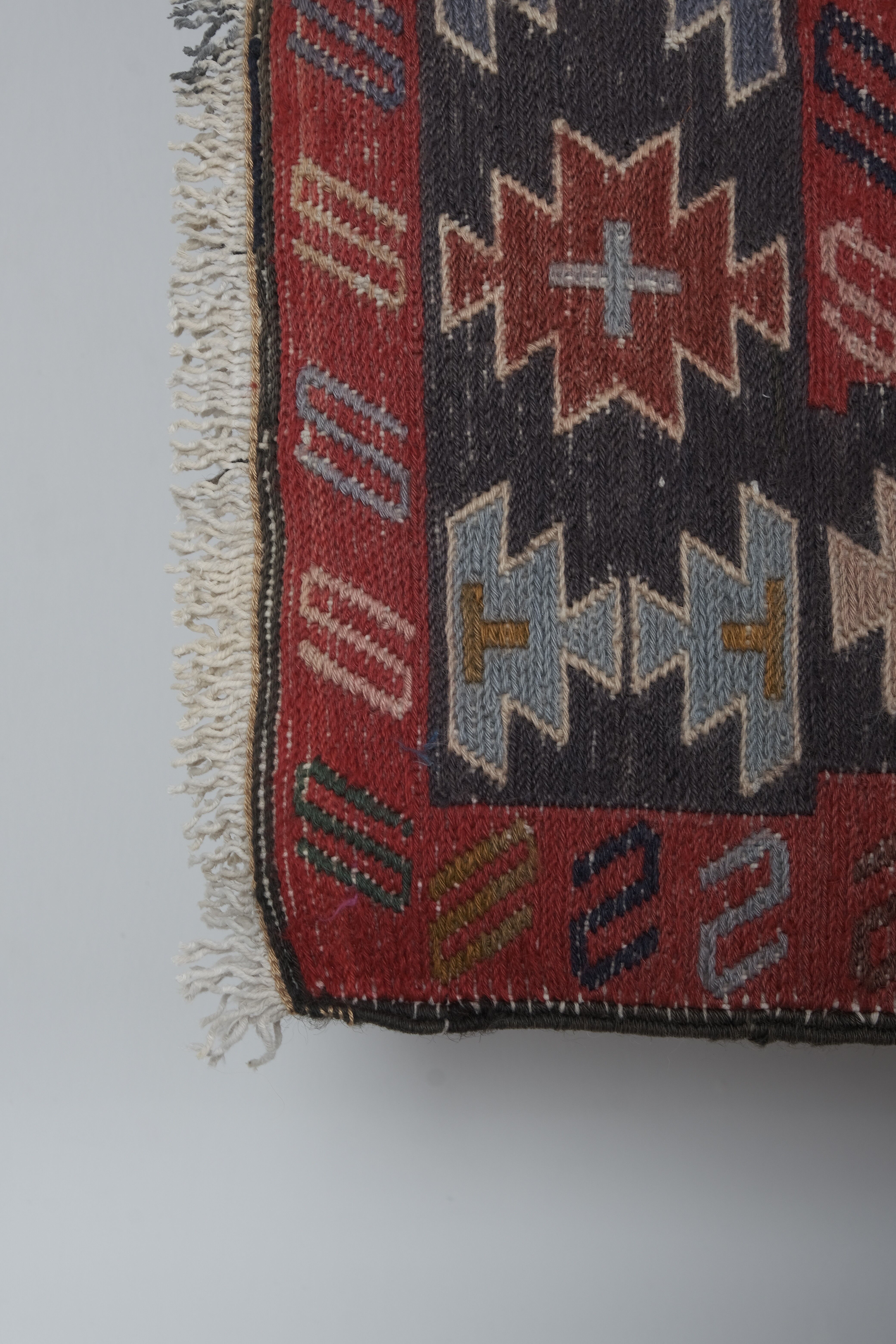 Vintage Turkish rug from Oushak, hand-woven 120x185 cm