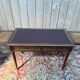 Flat desk with pull-outs – Louis XVI style – Gilded bronze – Early 20th century