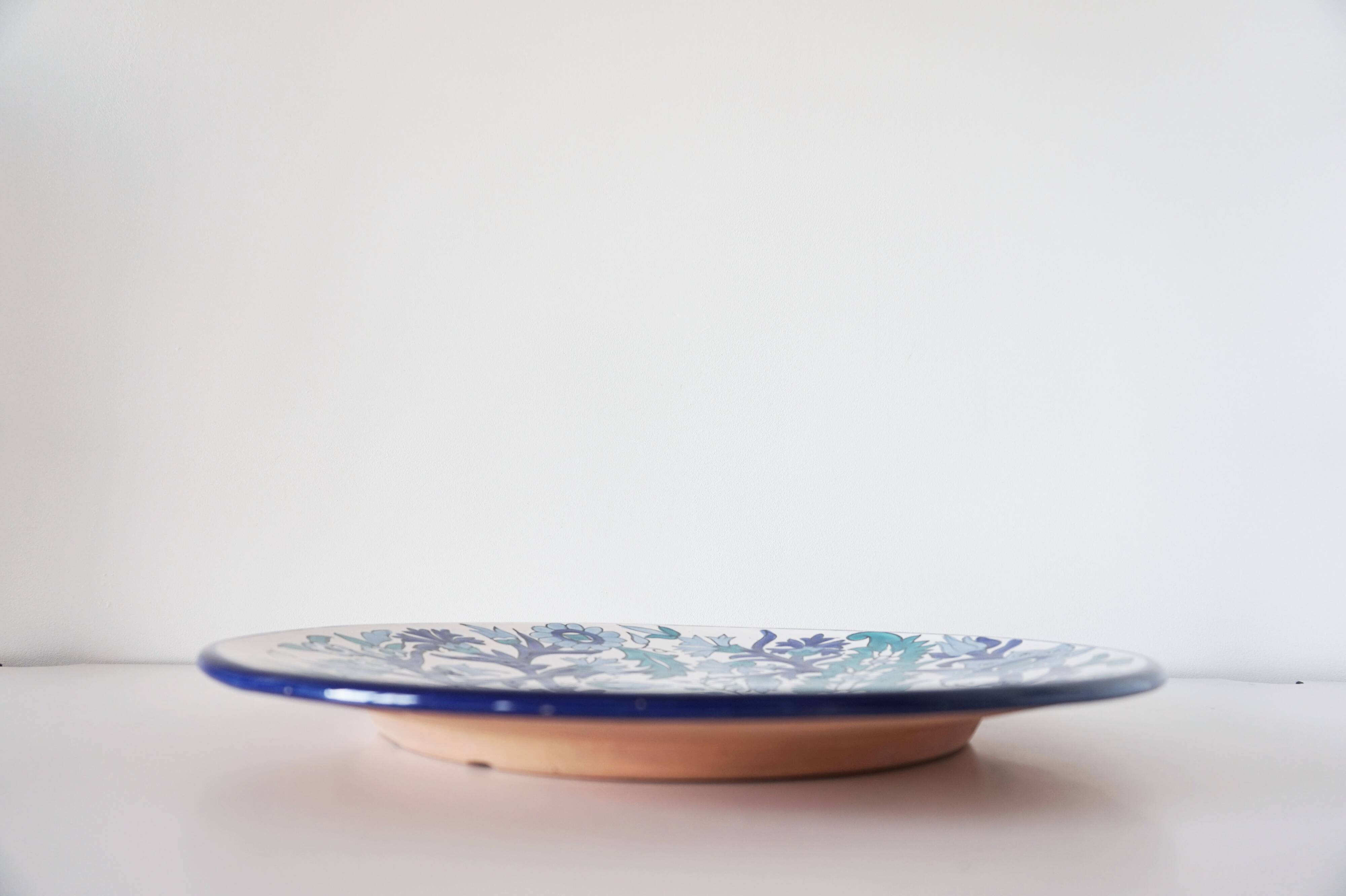 Large ceramic dish from Spain