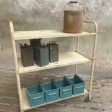 Industrial shelving trolley