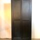 Armoire parisienne vintage noire