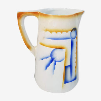 Little Art Deco Ceramic Jug - 1930s - A.M.C Belgium