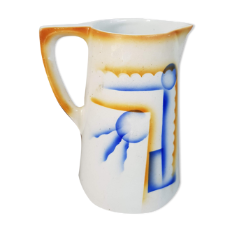 Little Art Deco Ceramic Jug - 1930s - A.M.C Belgium