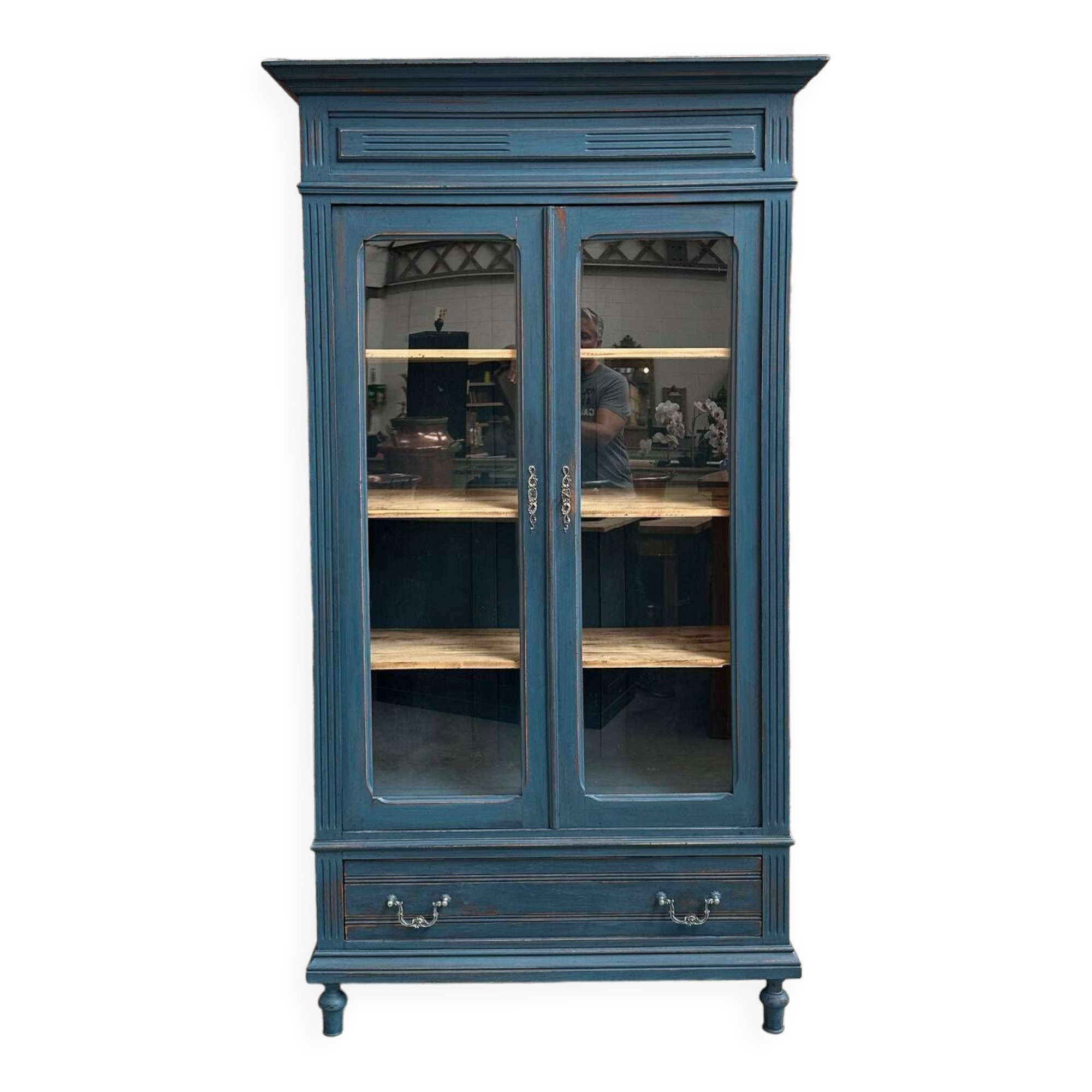 Oak bookcase Late 19th century