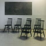 Suite of 6 Fanett chairs by Ilmari Tapiovaara