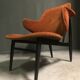 Chaise Shell des années 1950 par Ib Kofod-Larsen pour Christensen & Larsen, Danemark
