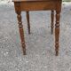 Walnut table 19th, 1 drawer