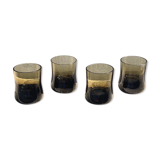 4 verres fumés années 70