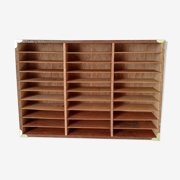 Wall shelf cassette holder 70s-80