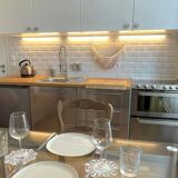 Tempered glass table