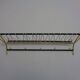 Vintage German Wall Coat Rack with Hat Rack, 1950s