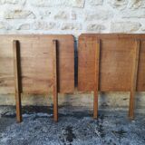 Oak table with two extensions
