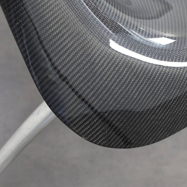 Fauteuil « Éléphant » en fibre de carbone très rare, Herbert Schultes, Lensvelt