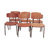 Set of 6 chairs Danish