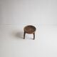 Wa-Hehe tribal carved tripod stool, Tanzania 1950s