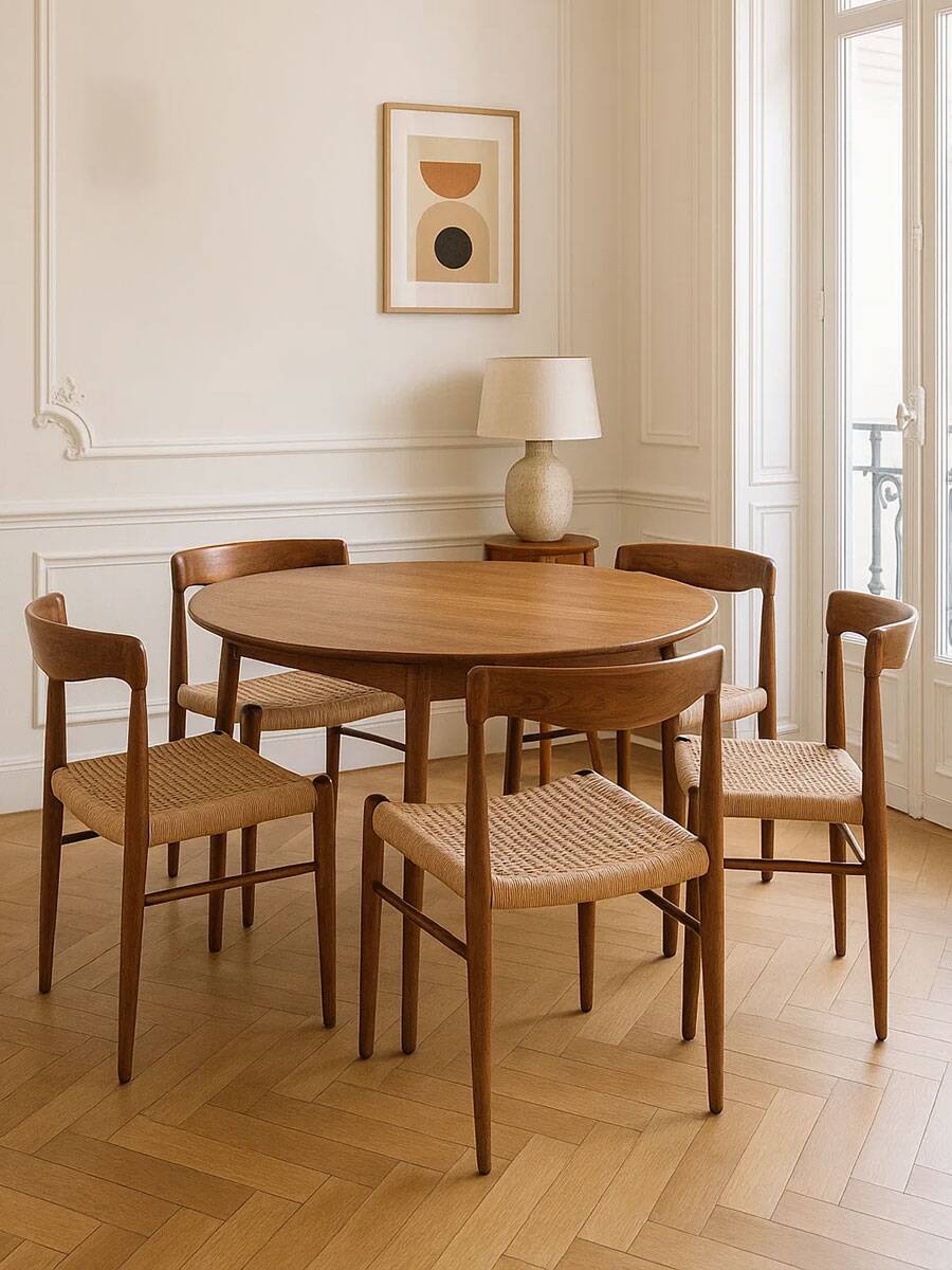 Chaise scandinave