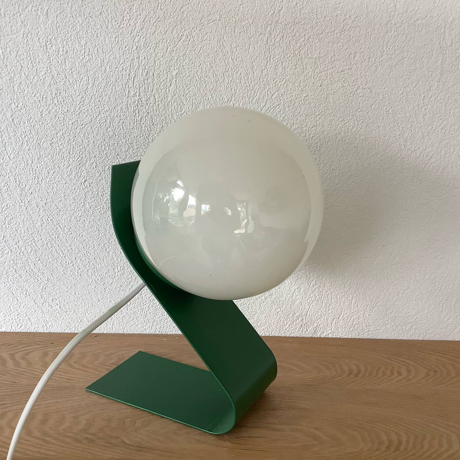 2 minimalist post-modern metal lamps