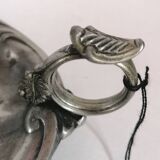 International design pink pewter cellar rat candle holder