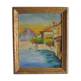 Lakeside Painting