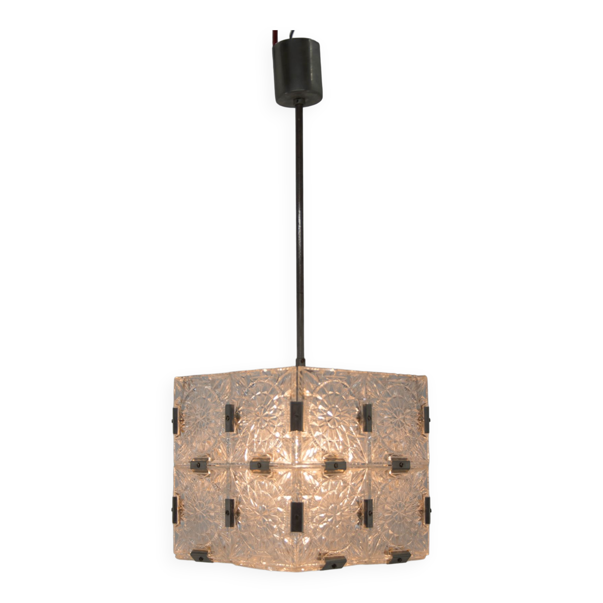 Glass pendant by Kamenicky Senov