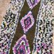 Vintage Boucherouite Berber hallway rug: Moroccan rug