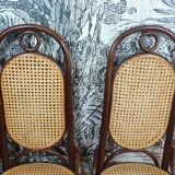 Paire de chaises Thonet 207R en bois courbé