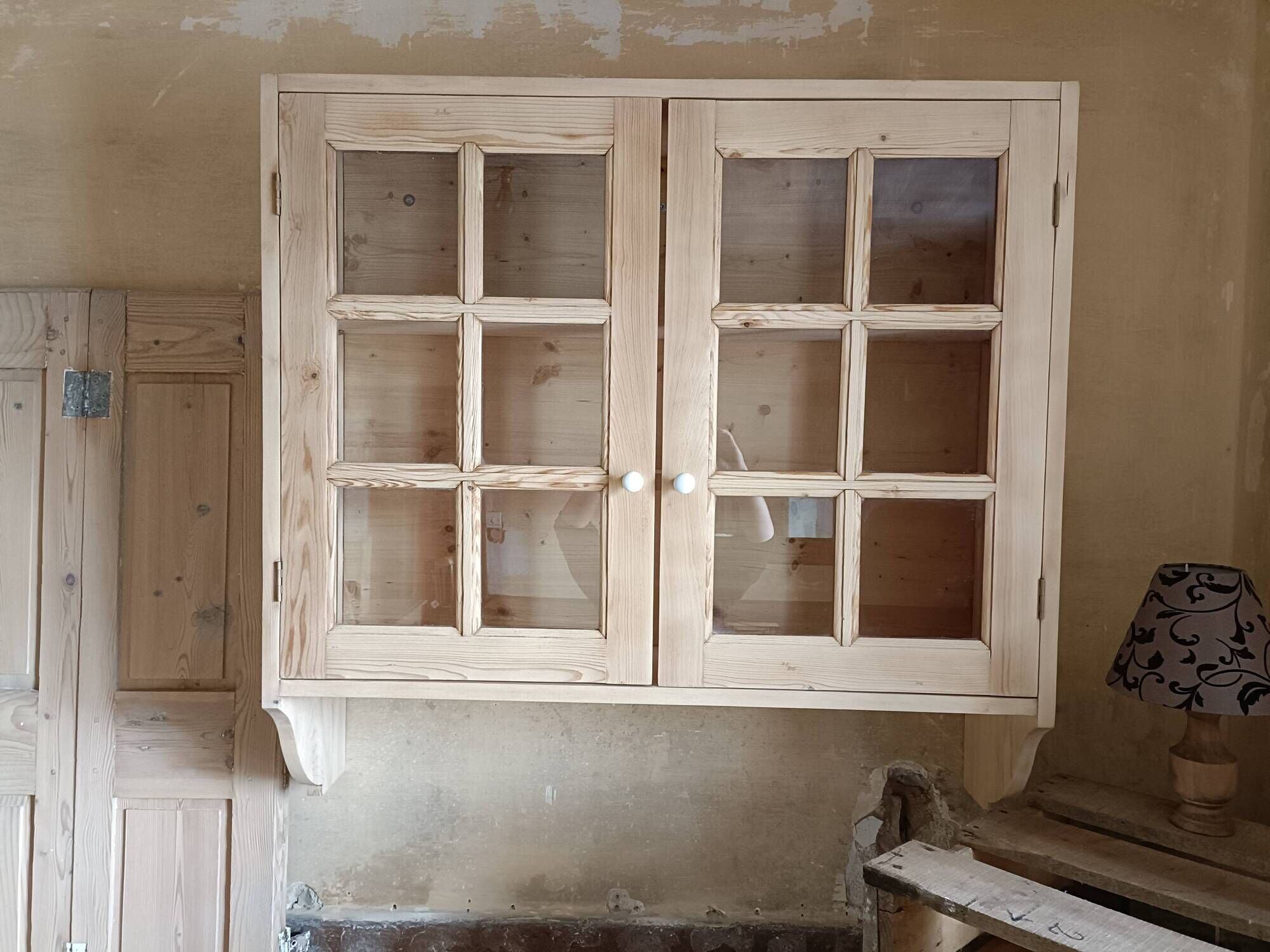 Vitrine rénovée