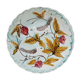 Assiette en barbotine Sarreguemines