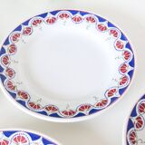 Set de 4 assiettes à dessert, Moulin des Loups