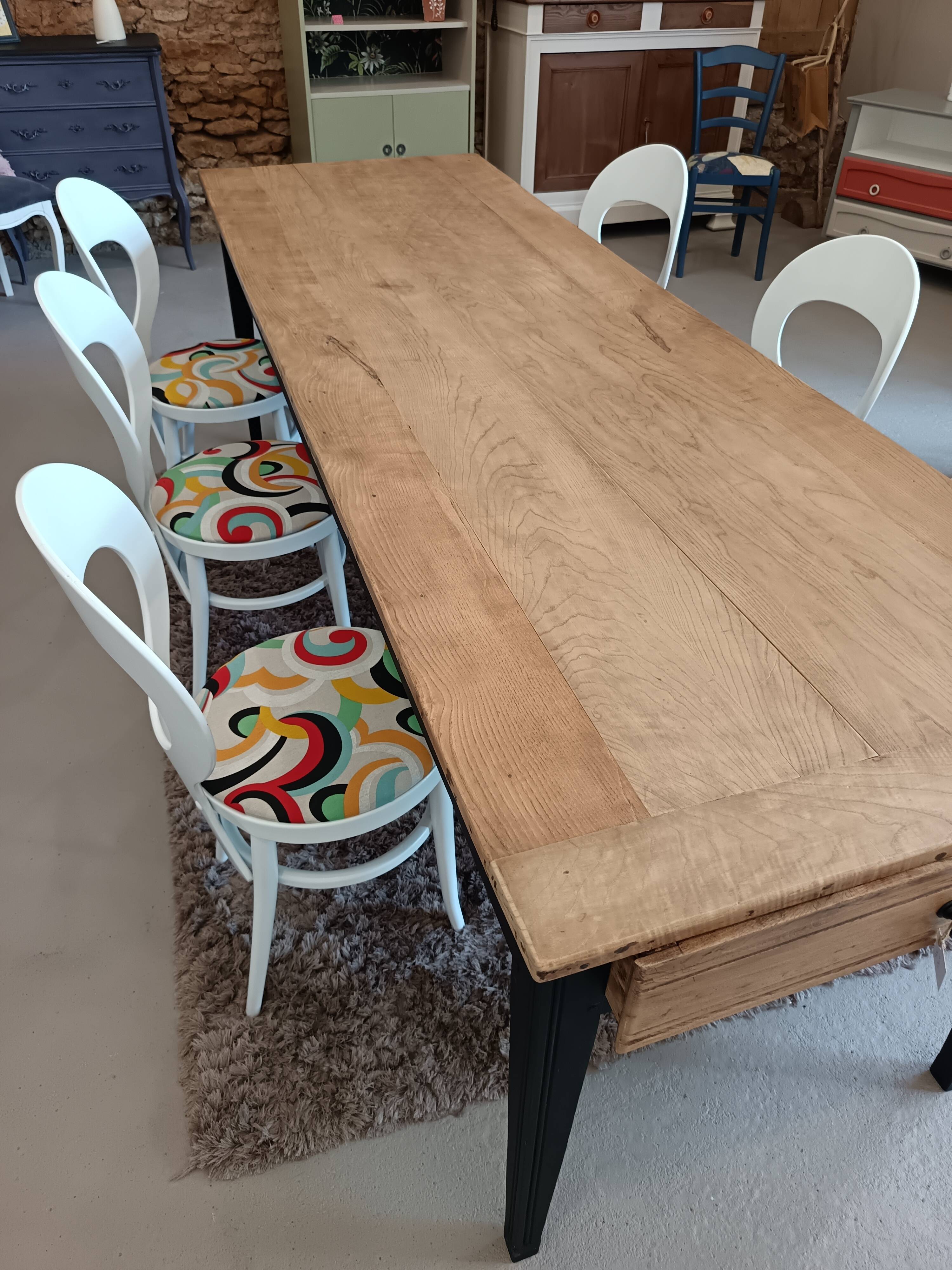 Lot of 6 chairs, 60s BAUMANN model MOUETTE, fully restored.