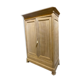 Armoire en chêne massif décapée