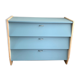 Restored vintage shoe cabinet