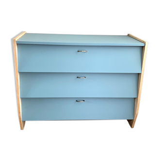 Restored vintage shoe cabinet