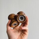 Salière et poivrier en bois