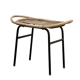 Mid century rattan stool by Alan Fuchs for Uluv 1960´s Czechoslovakia
